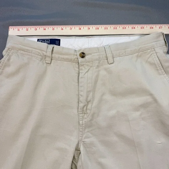 Polo Ralph Lauren Suffield Pant‎ Men's Khaki Casual Chino Cotton 34x34 - Picture 11 of 11
